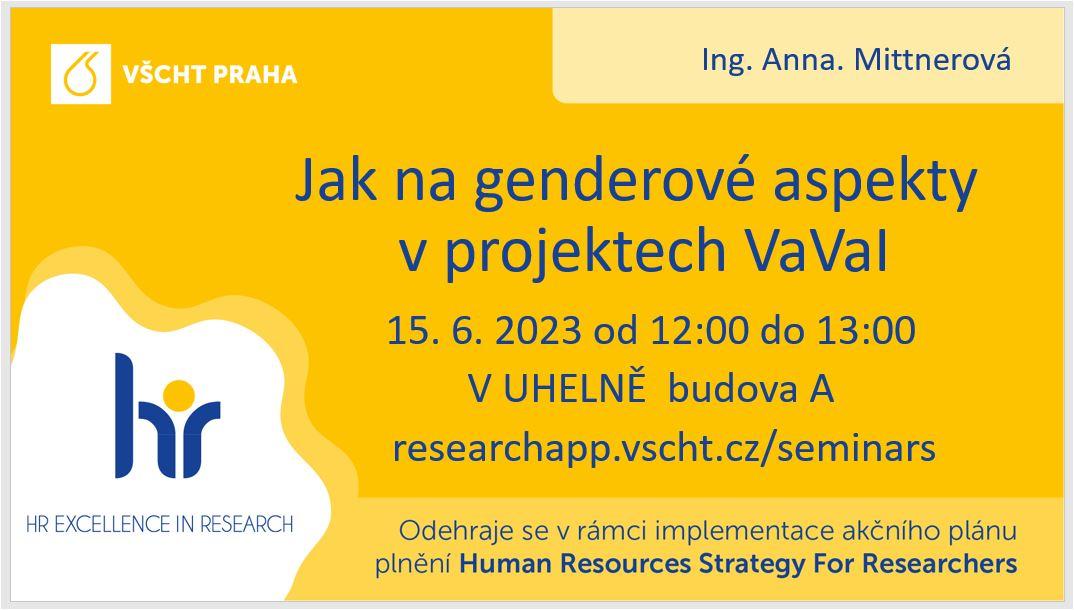 Jak na genderové aspekty v projektech výzkumu a inovací