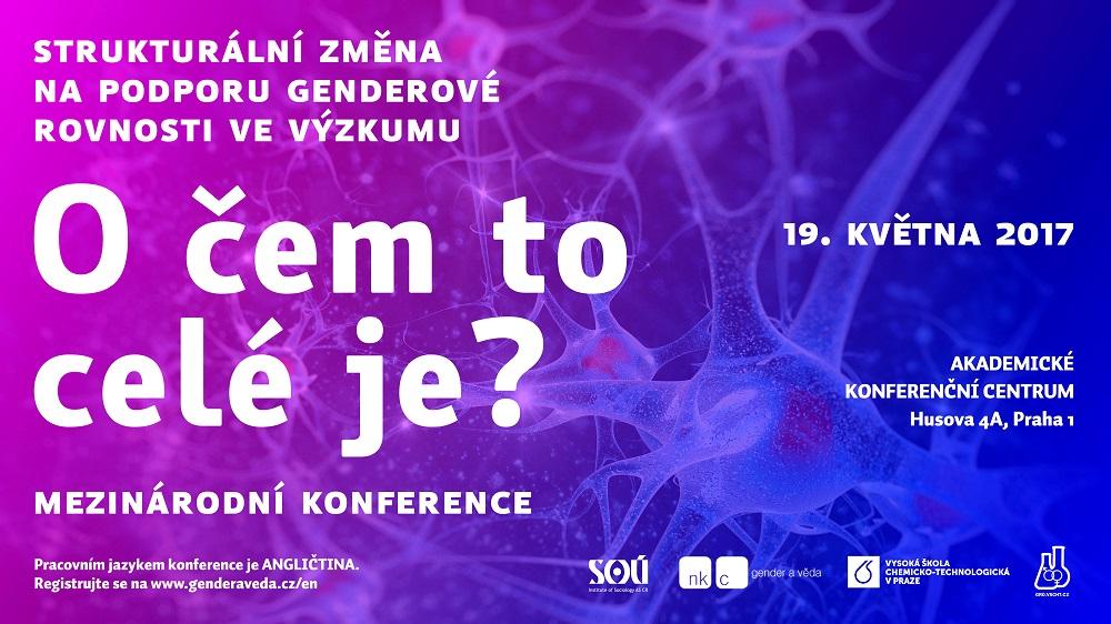 Pozvánka na mezinárodní konferenci 