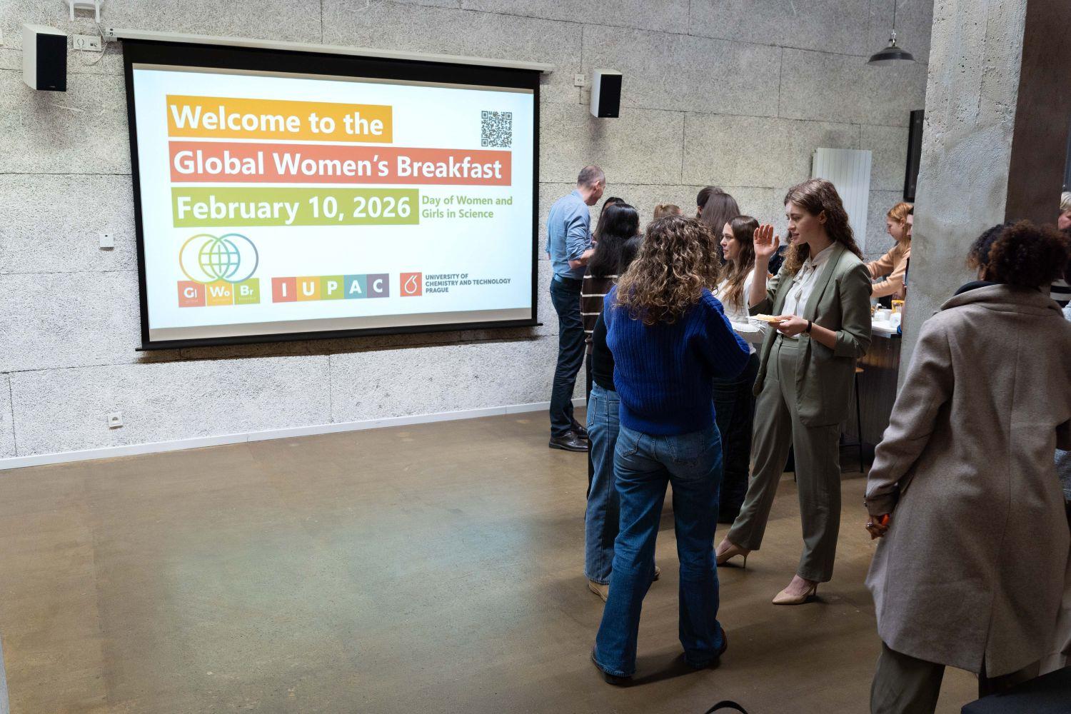 IUPAC Global Women’s Breakfast 2026 na VŠCHT Praha