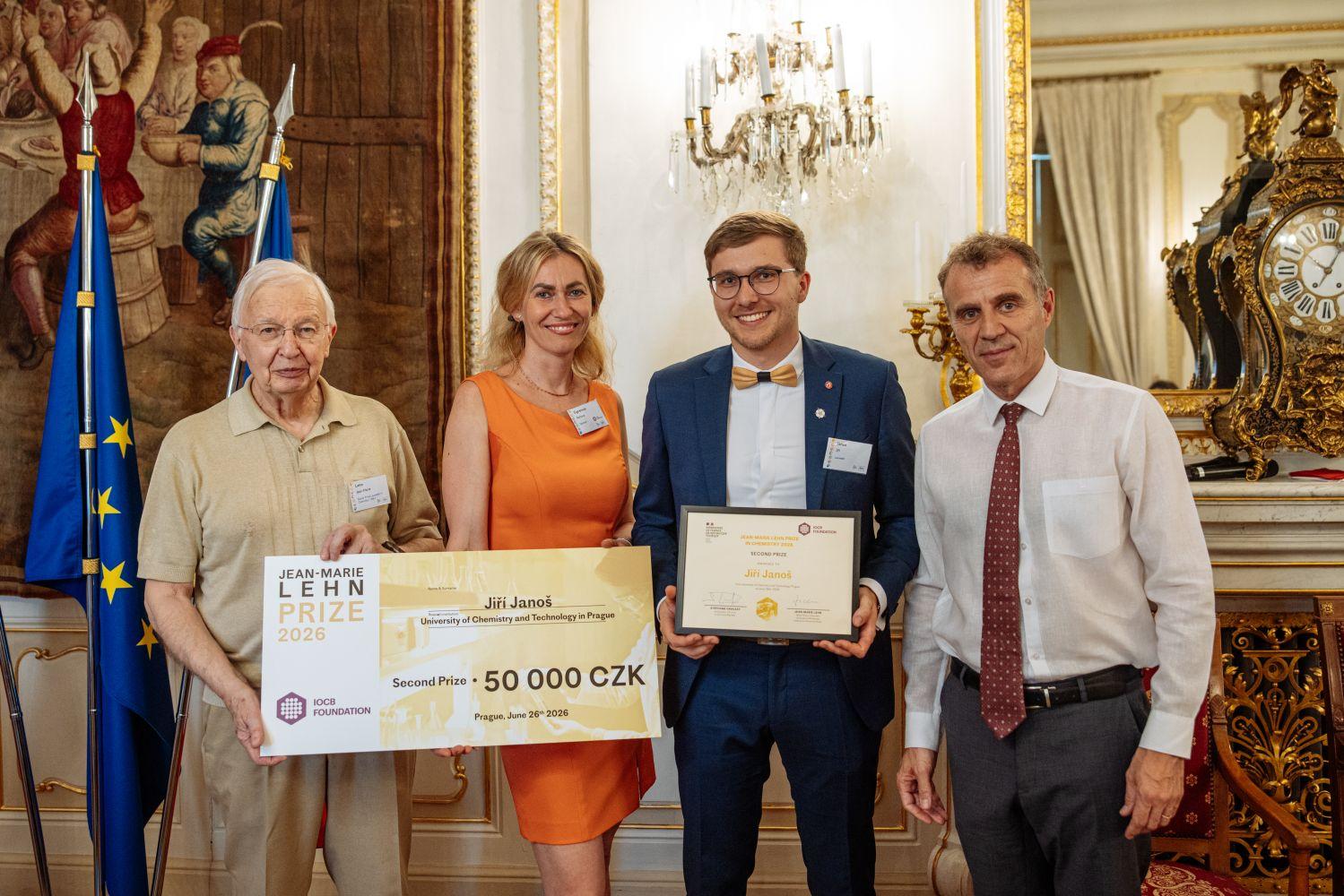 Jiří Janoš získal Cenu Jeana-Marie Lehna
