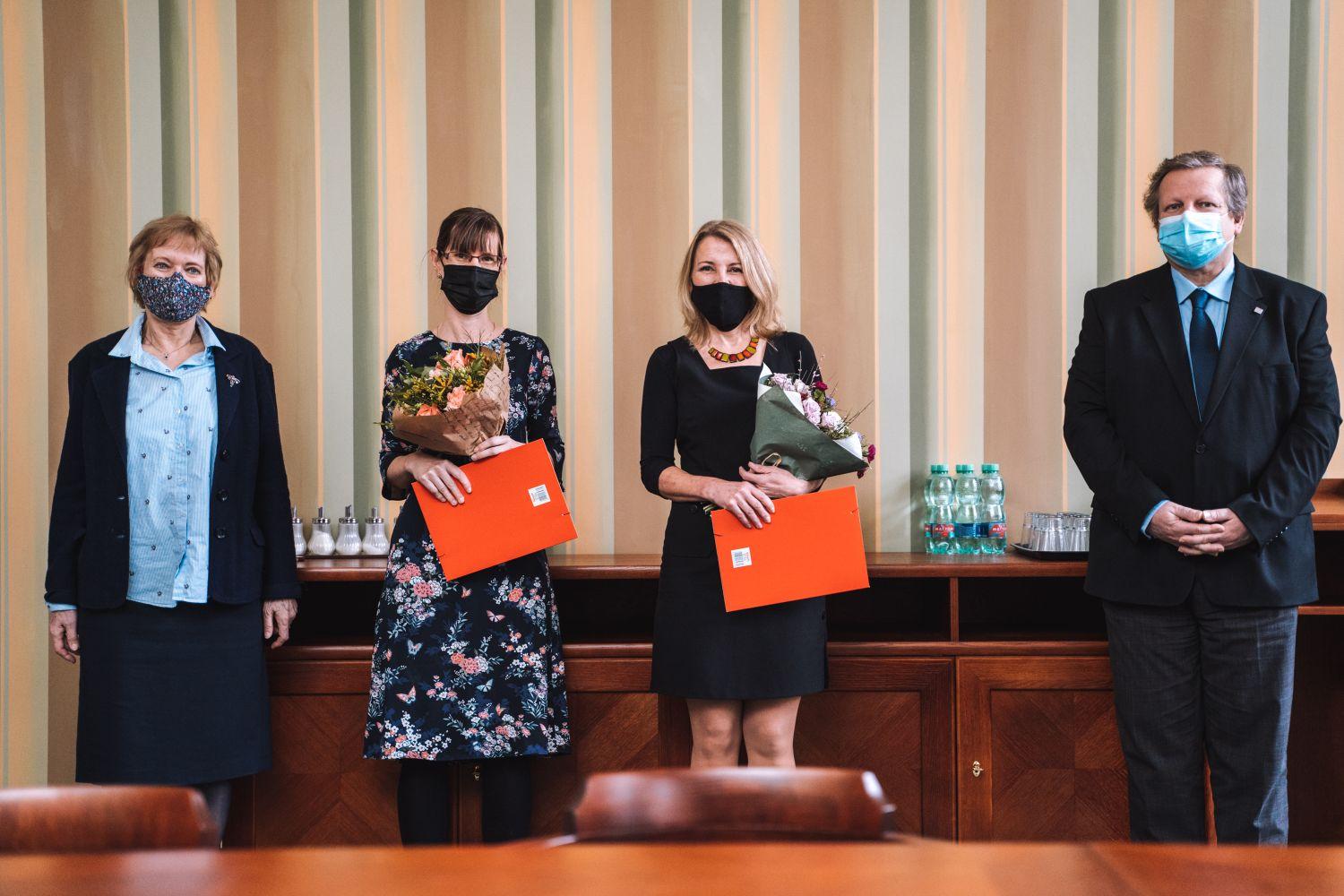 Předání cen Julie Hamáčkové laureátkám