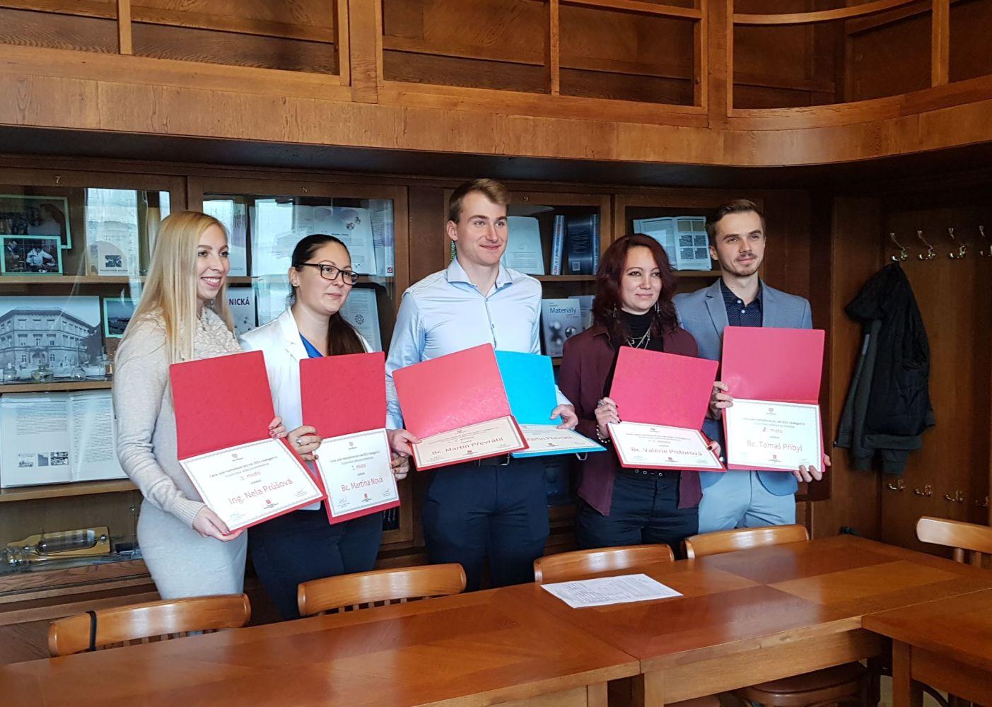 Výsledky soutěže o Cenu J. Hamáčkové, kat. c), 2022
