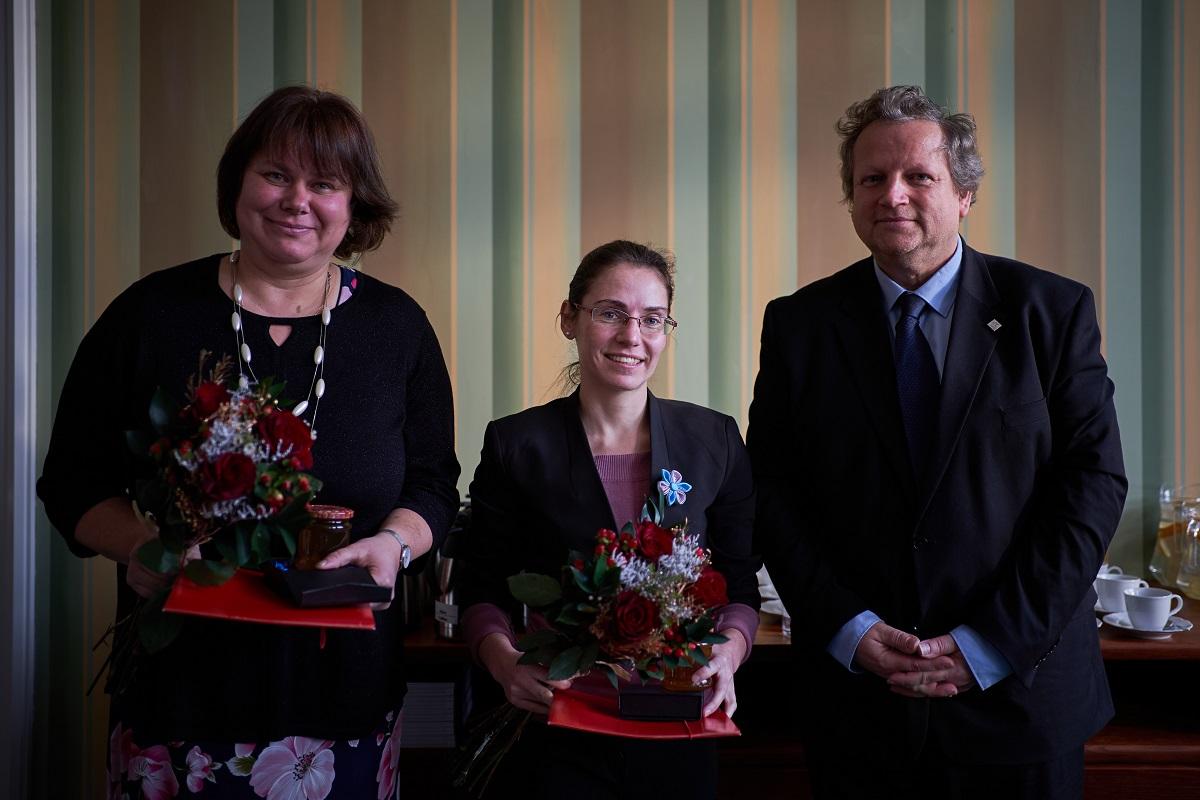 Rektor předal ceny Julie Hamáčkové za rok 2022 laureátkám